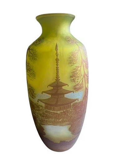 Vaso vetro emile - in, galle'