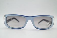 Occhiali Da Sole Vintage GATTINONI GS019 Blu Argento Ovali