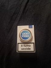 PORTASIGARETTE LUCKY STRIKE LIMITED EDITION IN METALLO (METAL BOX) - BLUE