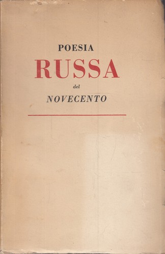 Ripellino poesia russa del - -,