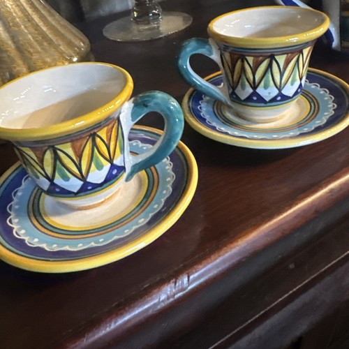 Coppia tazze demitasse con - di,