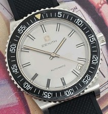 Subacqueo ZENITH SURF vintage anni 70 ref. 010170380 Lunetta girevole RARA