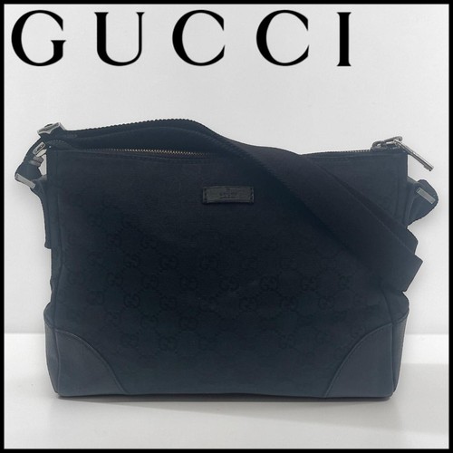 Gucci canvas 2way shoulder - gucci,