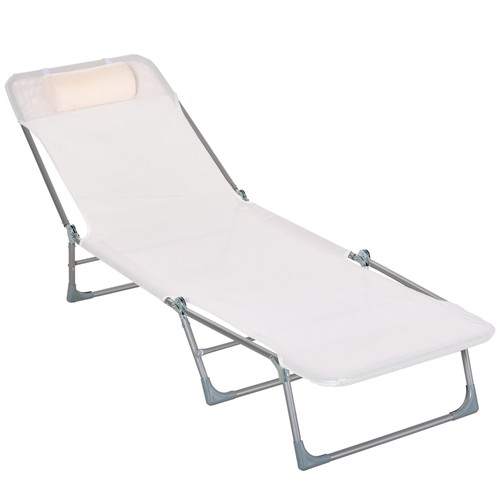 Outsunny lettino prendisole - outsunny,