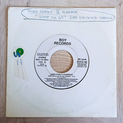 Single vinilo hard corey - hard,
