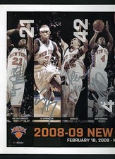 New York Knicks foto firmata