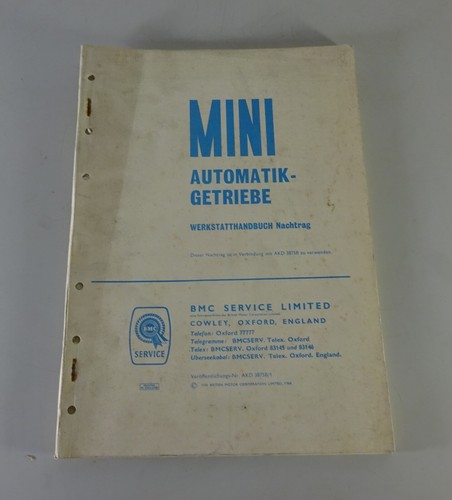 Bmc austin mini automatic - austin,