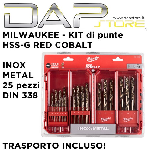 Milwaukee set punte forgiate - milwaukee,