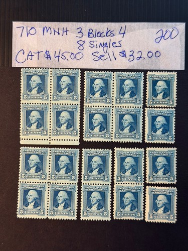 Scott 710 mnh - scott, 4