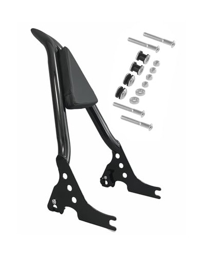Black detachable sissy bar - detachable,