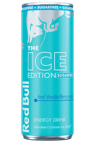 Red bull energy ice edition - red,