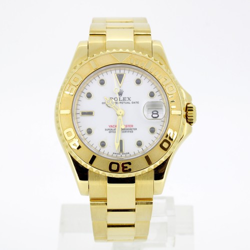 Rolex yachmaster 35 - rolex, kt