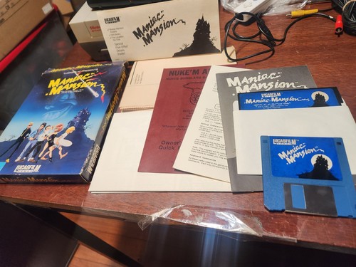 Maniac mansion 1988 ibm - maniac, pc
