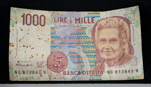 1990 italy 1000 - italy, lire