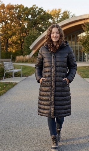 Parka puffer voyage marina - parka, by