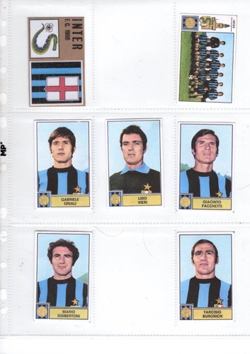 Calciatori panini 1971 - panini, 1971-72