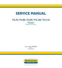 New Holland T4.75, T4.85