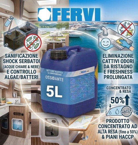 Sanificante serbatoi camper - sanificante,