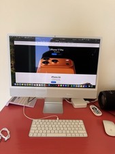 Apple iMac 24" (256GB SSD, Apple M1, 3,20GHz, 8GB, GPU 7‑core) Argento -...