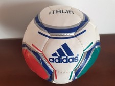 PALLONE CALCIO CUOIO UFFICIALE ADIDAS ITALIA NAZIONALE ITALIANA