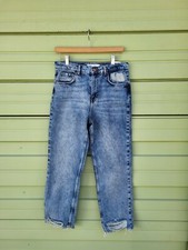 NWT ZARA Blue MOM FIT JEANS