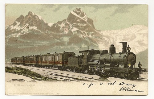 Gotthard express treno - express,