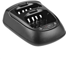 Caricabatterie doppio per