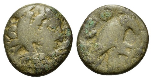 Antica moneta greca bronzo - greca, in