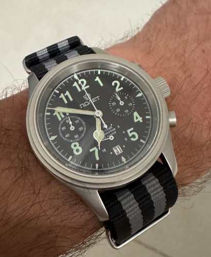 Cronografo militare poljot - cronografo,