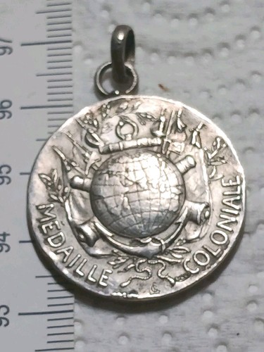 Medaglia argento africa - medaglia,
