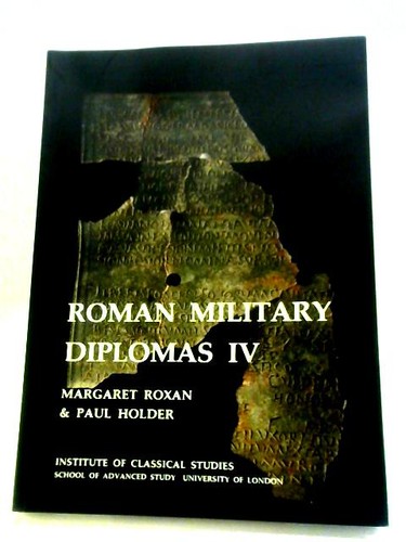 Roman military diplomas - military, iv