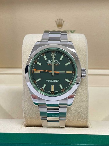 Rolex milgauss cristallo nero - rolex,