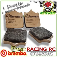 07BB33RC PASTIGLIE FRENO BREMBO RACING ANTERIORI APRILIA  RSV FACTORY 1000 03 07