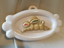 THUN RARA FORMELLA OVALE VINTAGE CONIGLIO VARIOPINTO FUORI PRODUZIONE