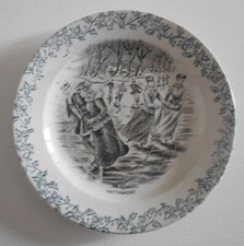 PIATTO IN CERAMICA SOCIETA'