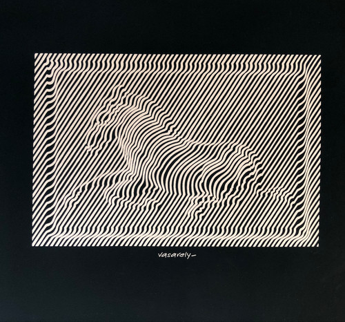 Victor vasarely cheval au - —,