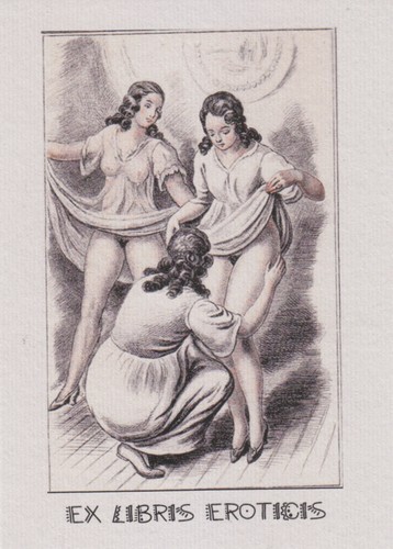 Libris bookplate erotico - libris,