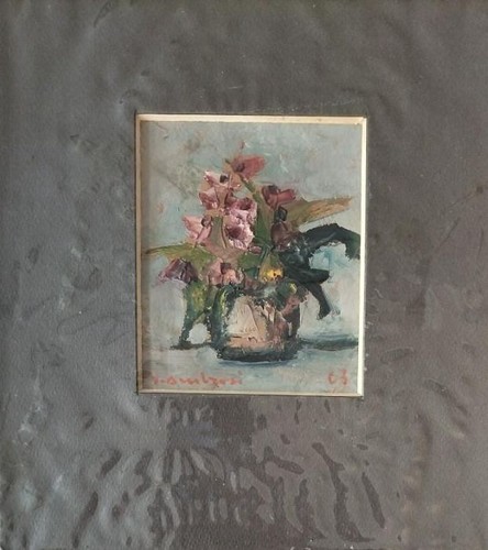 Vaso con fiori.