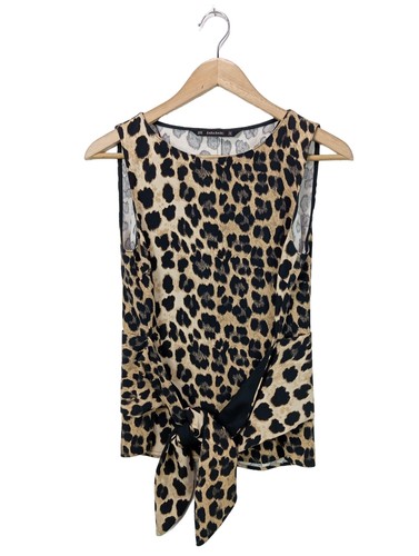 Zara basic top lavorato - top, a