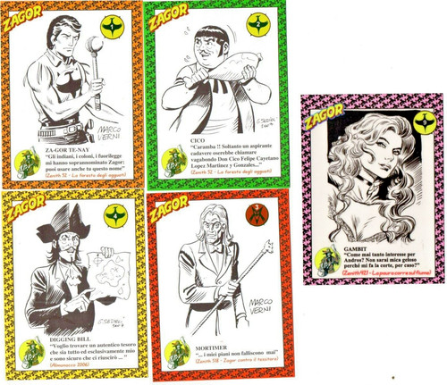 Zagor forum ztn cards 1 - -, 1°