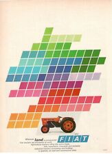 FIAT tractors modello 550 Pubblicità 1 pagina orignale 1969