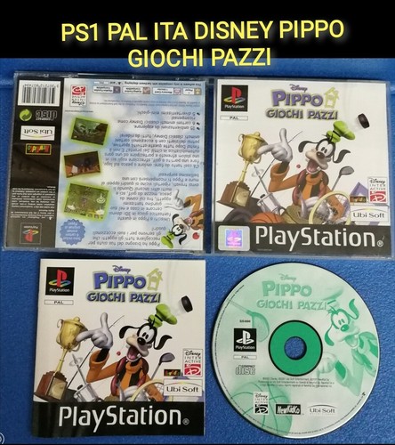 Ps1 disney pippo giochi pazzi - ps1,
