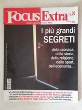 RIVISTA FOCUS EXTRA NUMERO SPECIALE 8 INVERNO 2002 (COCA-COLA,HOUDINI,MAR MORTO)