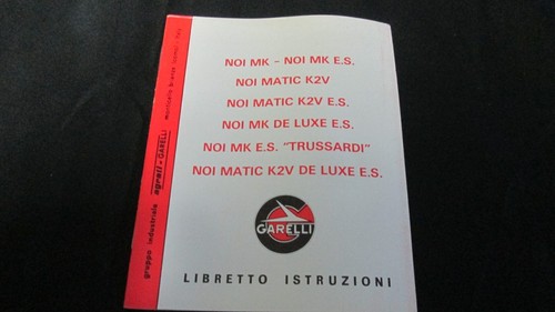 Libretto istruzioni originale - libretto,