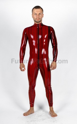 Catsuit rosso nero in - catsuit,