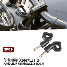 Kit Rialzo Manubrio Moto per Triumph Bonneville T100 T120 Bobber Scrambler