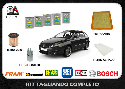 Kit tagliando fiat - kit,