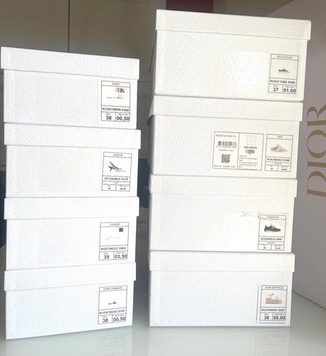 Scatole per scarpe dior - per,