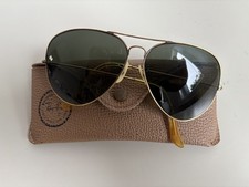 Ray-Ban Aviator B&L USA 58mm Large Gold – Vintage 1960s/70s – Original Case