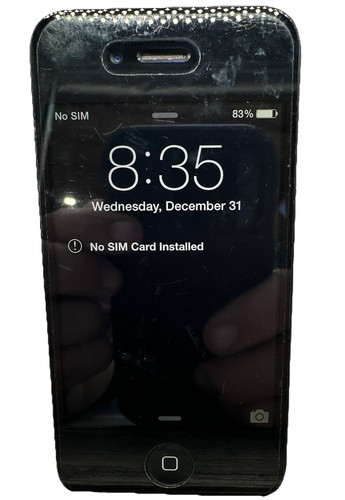 Apple iphone nero bloccato - iphone, 4s